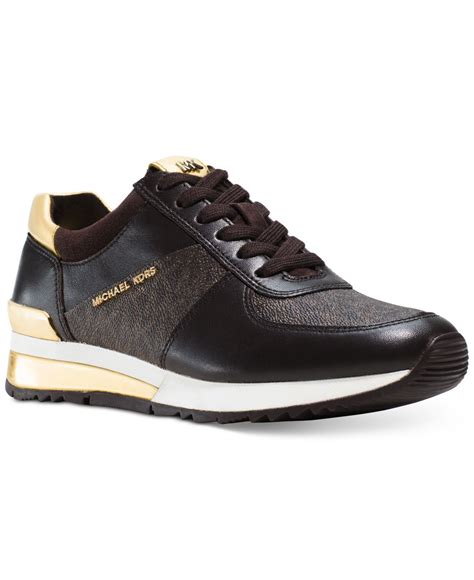 mens michael kors trainers|michael kors black trainers women.